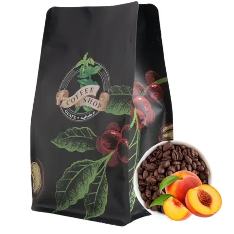 Peach Infused Coffee Beans