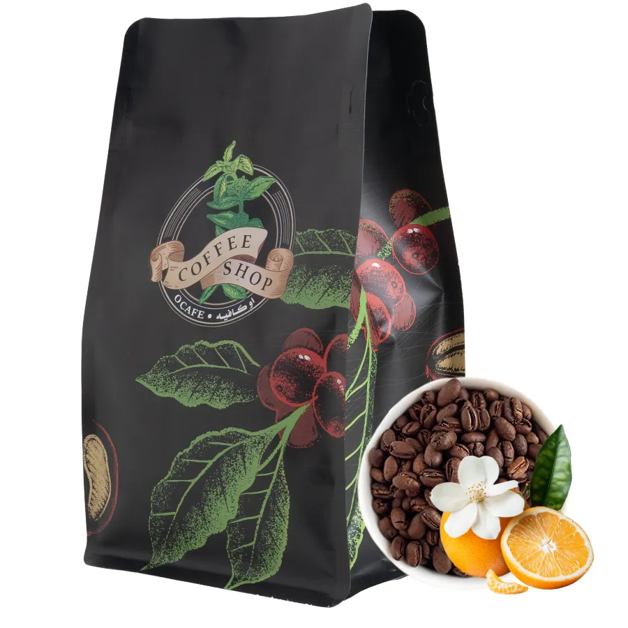 Orange Infused Coffee Beans