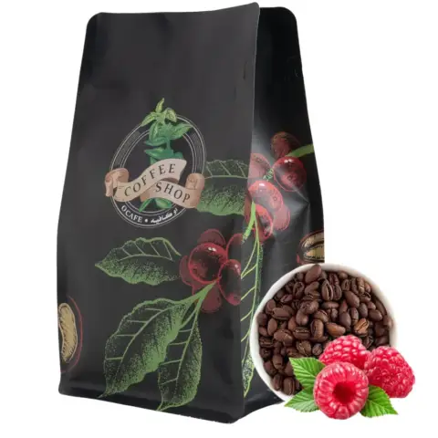 Raspberry Infused Coffee Beans